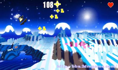 《冲浪企鹅》 欧版NDS版 游戏截图 2